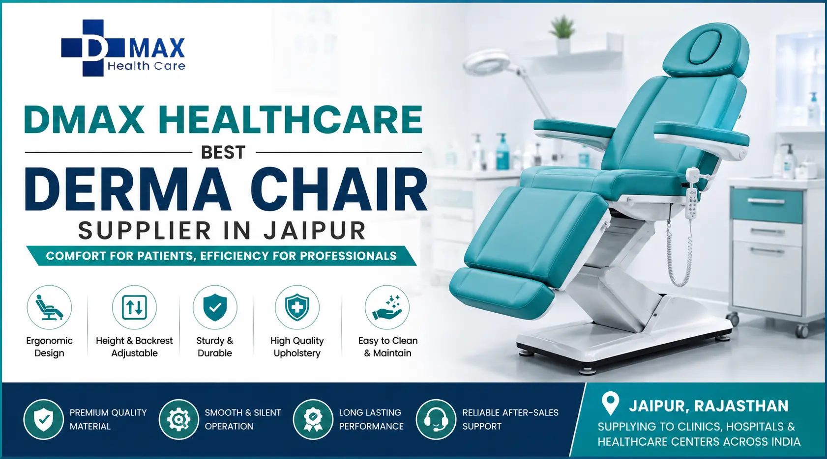 derma chair supplier in jaipur